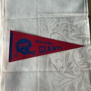Vintage 1960’s/1970’s Mini NY Giants Pennant